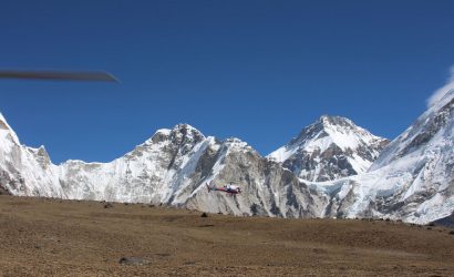 Everest Base Camp Helicopter Landing