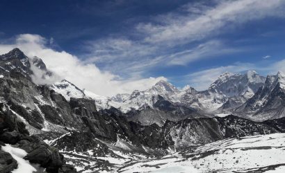Everest View from Kongala Pass